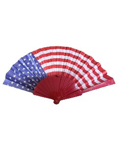 USA Flag Style Hand Fan